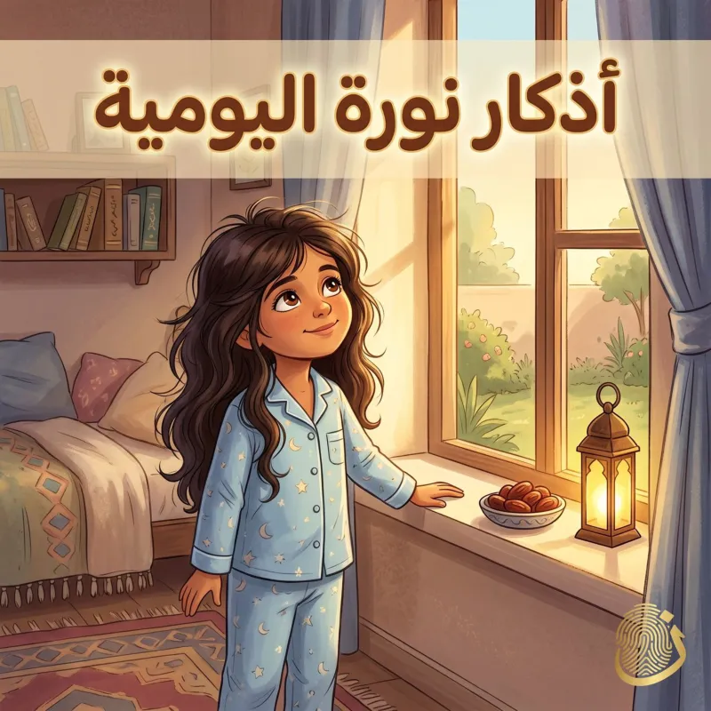 غلاف نموذج «أذكار نورة اليومية»